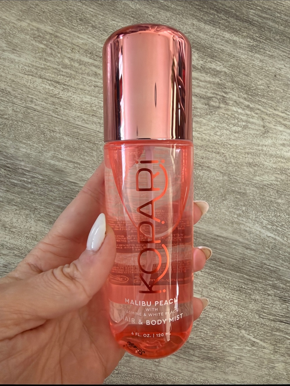 Kopari Peach Hair & Body Mist